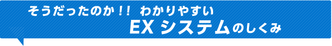 そうだったのか！！わかりやすいEXシステムのしくみ