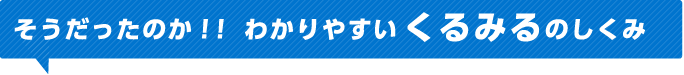 そうだったのか！！わかりやすいくるみるのしくみ