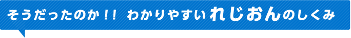 そうだったのか！！わかりやすいれじおんのしくみ