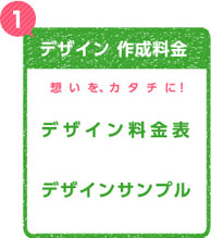 1デザイン作成料金