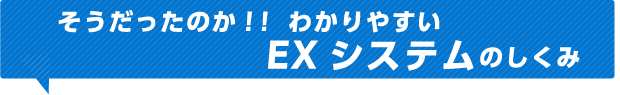 そうだったのか！！わかりやすいEXシステムのしくみ