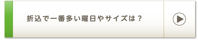 折込で一番多い曜日やサイズは？